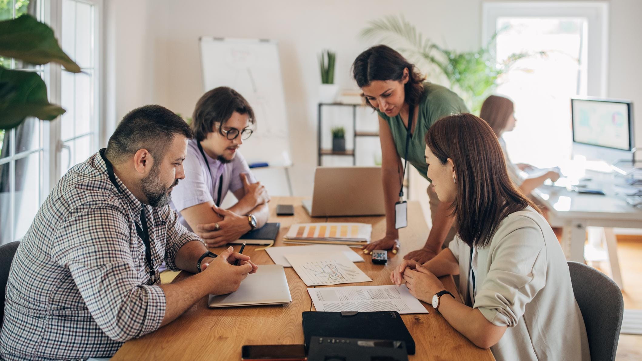 business professionals meeting