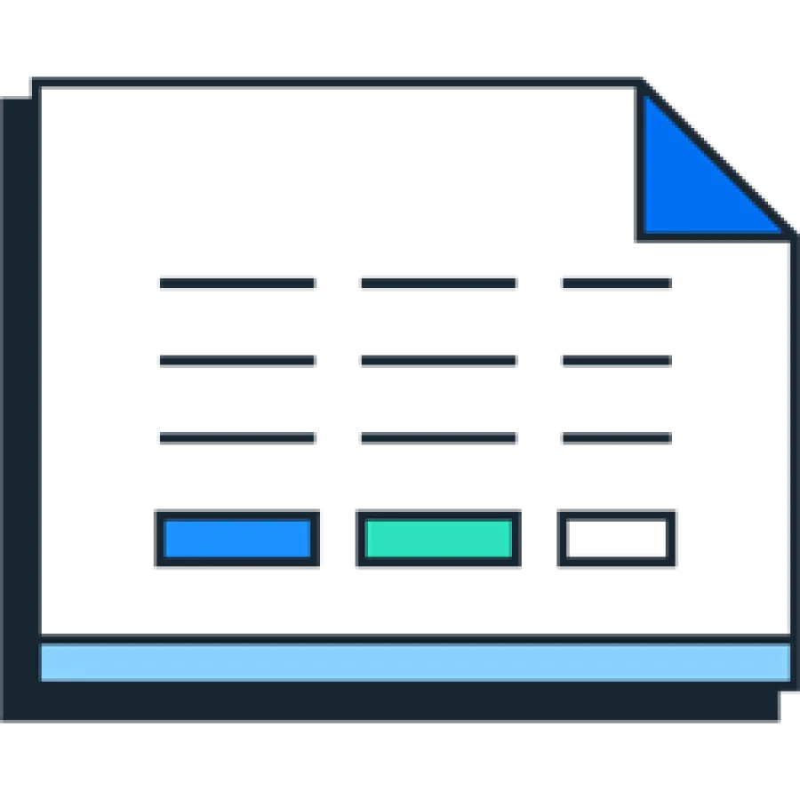 Invoice pictogram