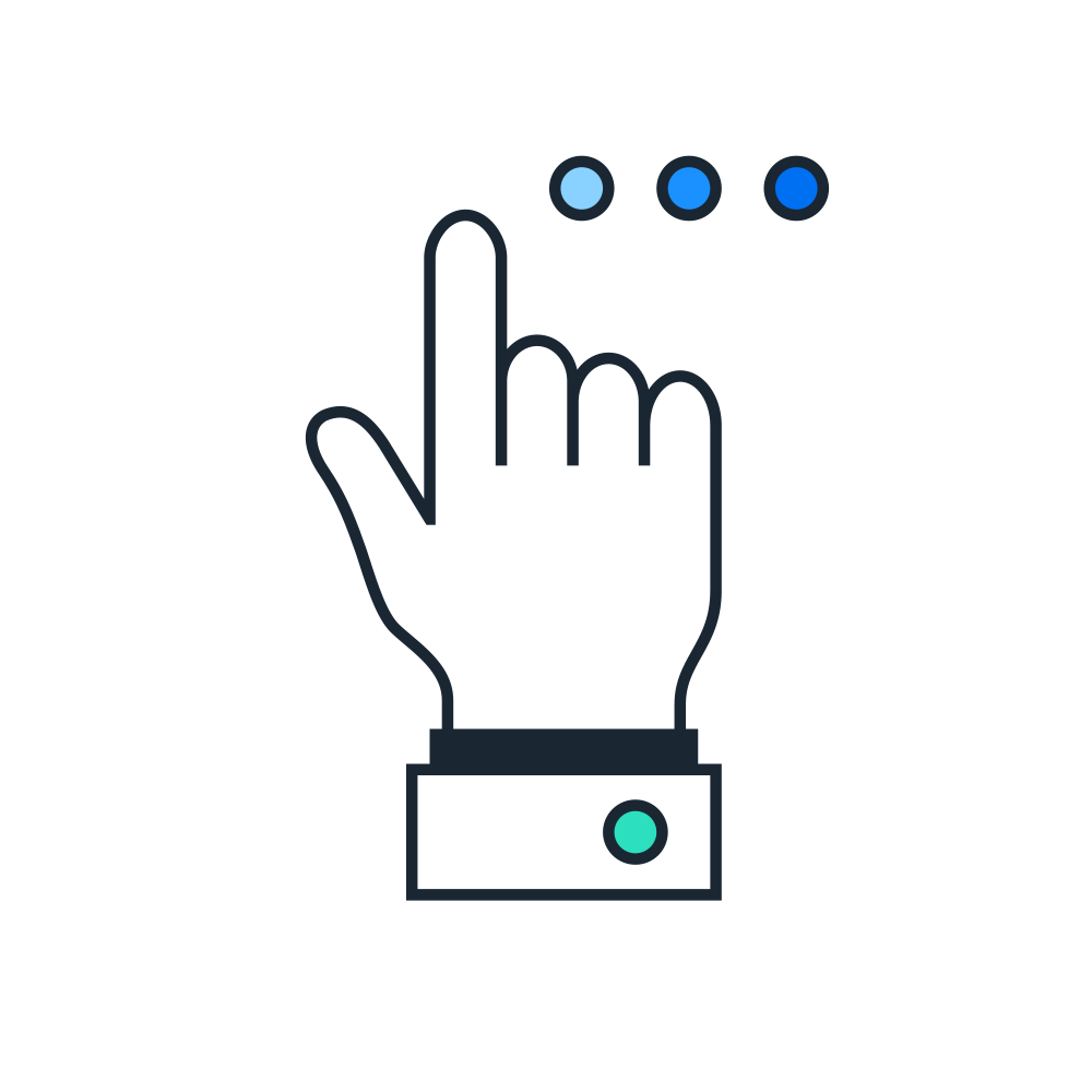 Sign language pictogram